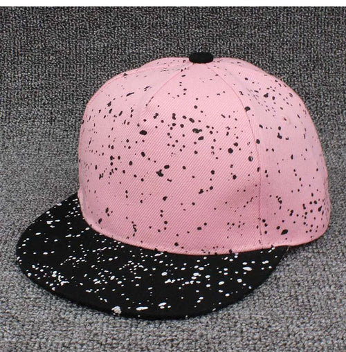 Kids Polka Dot Adjustable Snapback Cap