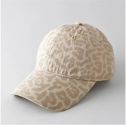 2025 Leopard Print Quick Dry Baseball Cap