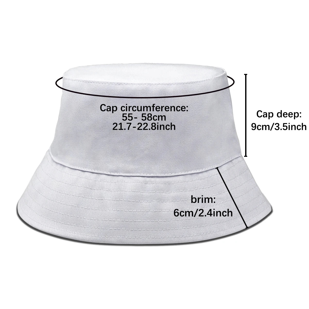 Keep Going Print Bucket Hat