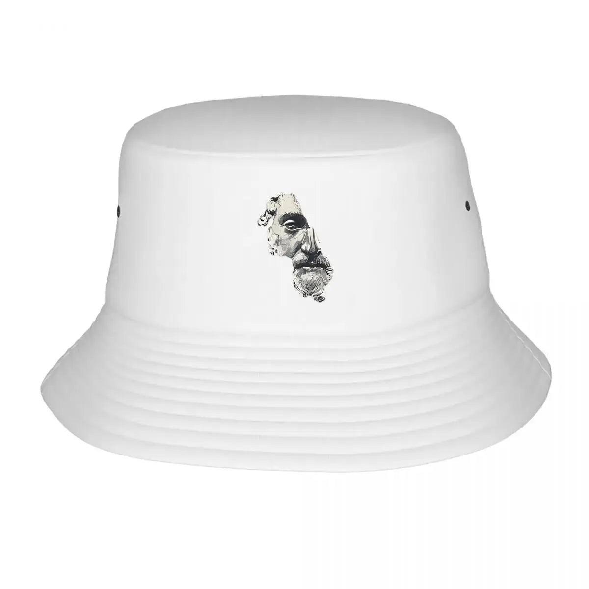 Upside Down Classical Sculpture Art Bucket Hat