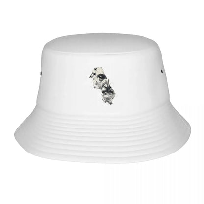 Upside Down Classical Sculpture Art Bucket Hat