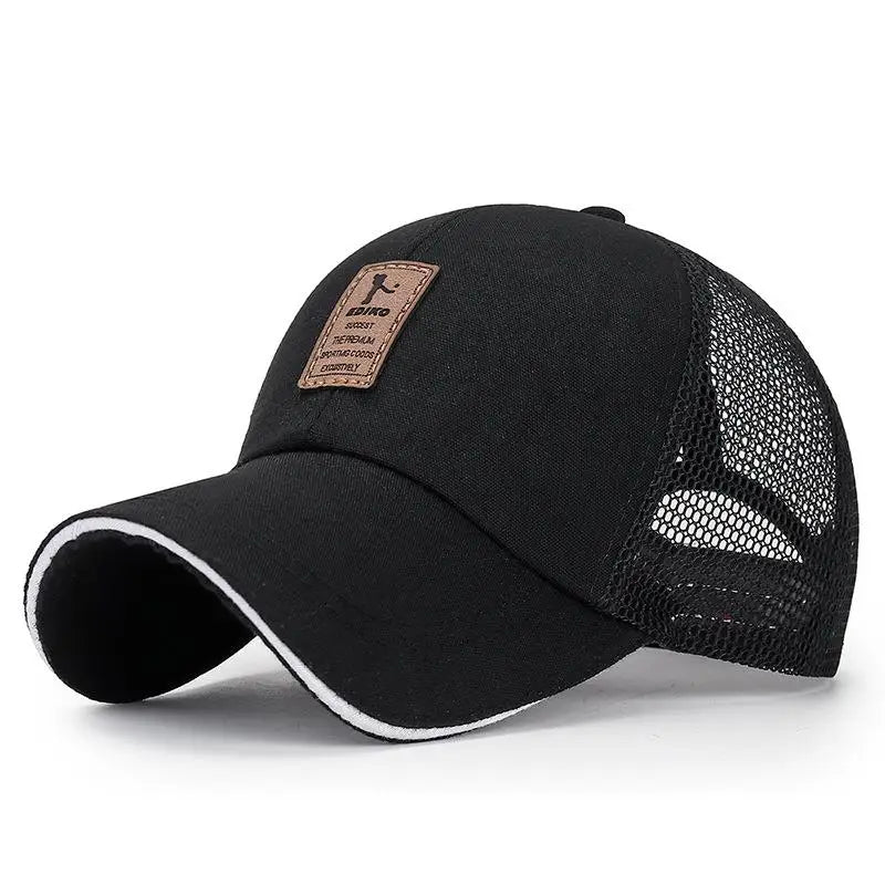 Unisex Cap Casual Plain Mesh Baseball Cap Adjustable Snapback Hats