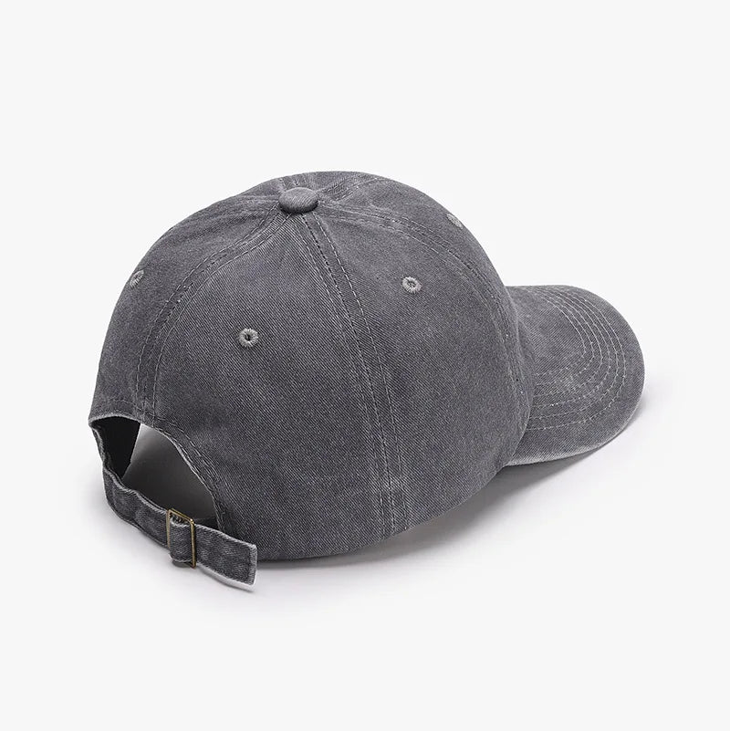 Embroidered Pigeon Vintage Washed Spring Baseball Cap