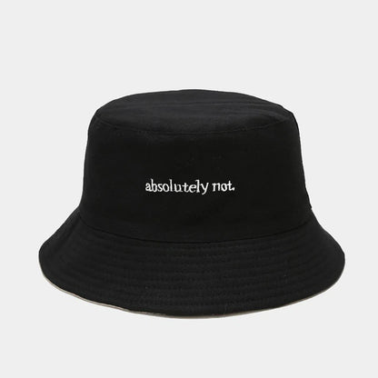 Fashionable Embroidered Fisherman Hat