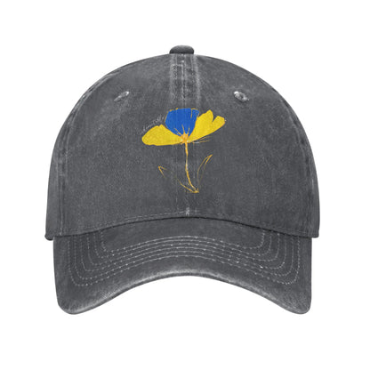 Ukraine Invincible Spirit Casual Trucker Baseball Cap