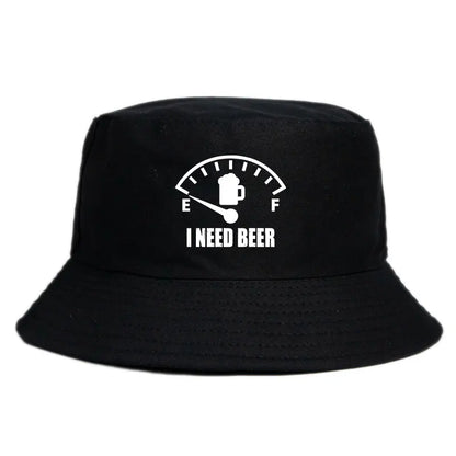 I Need Beer Reversible Bucket Hat