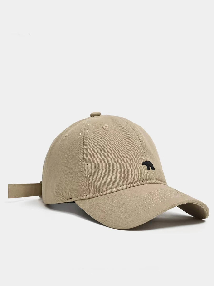 Polar Bear Embroidered Duckbill Summer Baseball Cap