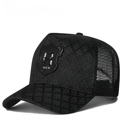 Unisex R Logo Camouflage Baseball Cap