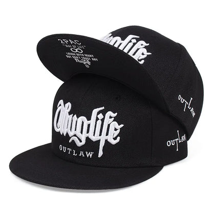 Embroidery Hiphop Baseball Cap Snapback Hat
