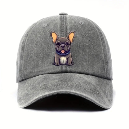 Fantasy Dog Print Cotton Baseball Cap Unisex