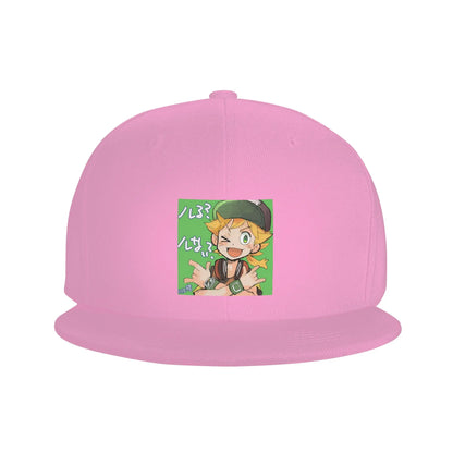Digimon Matt Anime Character Casual Snapback Cap