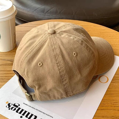 JK Korean Letter Embroidered Hip Hop Baseball Cap