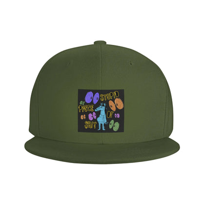 Cartoon Bojack Horseman Quote Graphic Streetwear Snapback Cap