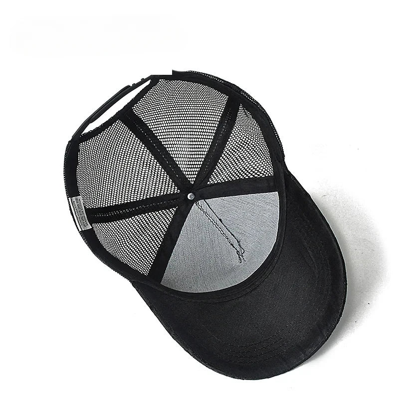 Unisex R Logo Camouflage Baseball Cap