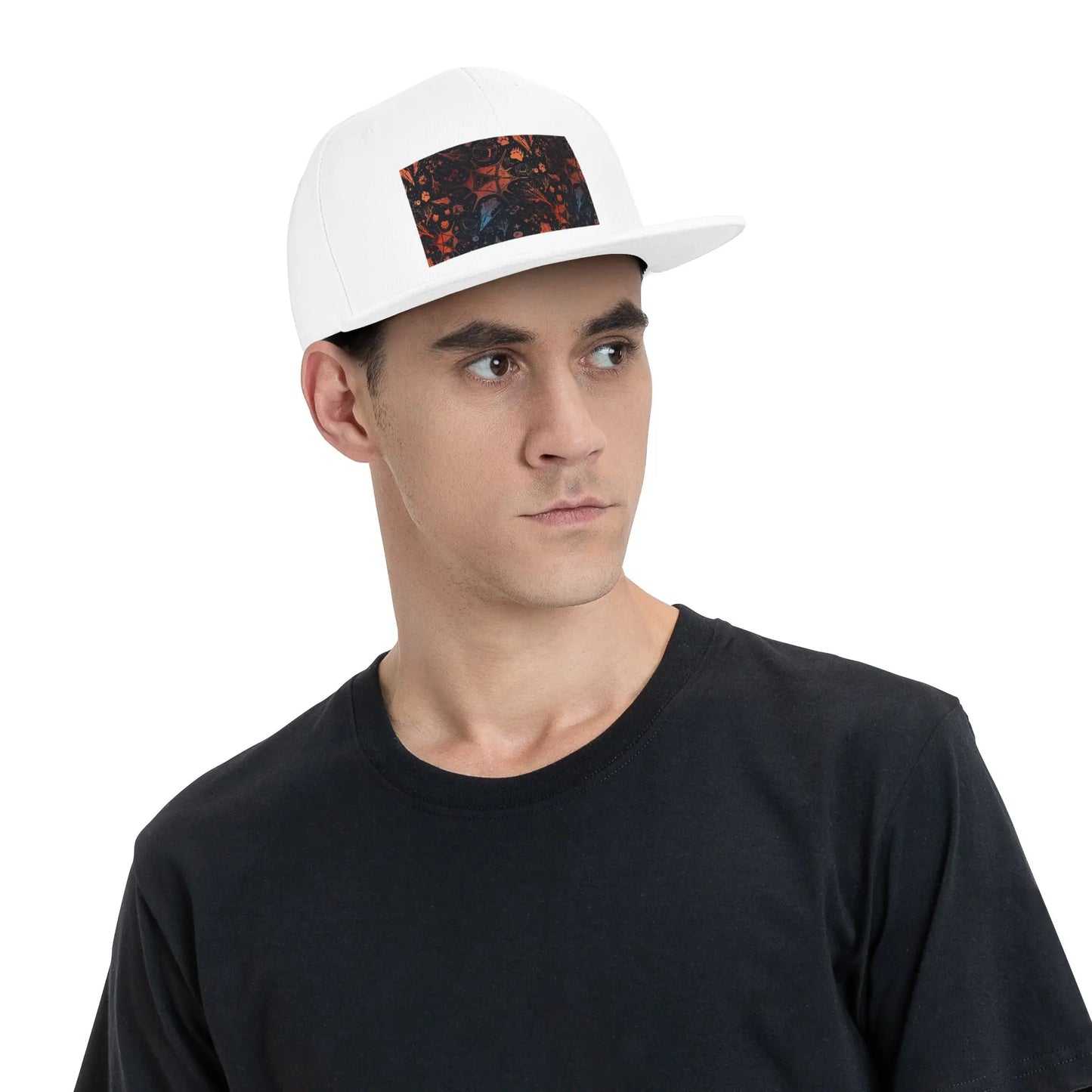 BG3 Astarion Shadowheart Druid Pattern Snapback Cap