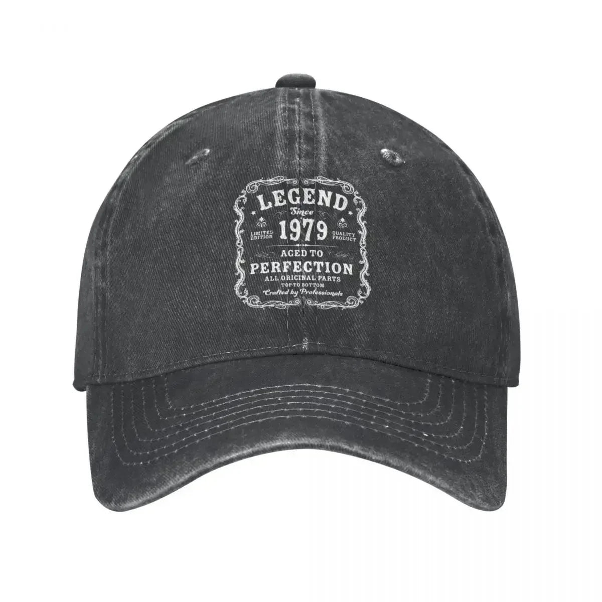 Vintage Since 1979 Distressed Cotton Baseball Cap