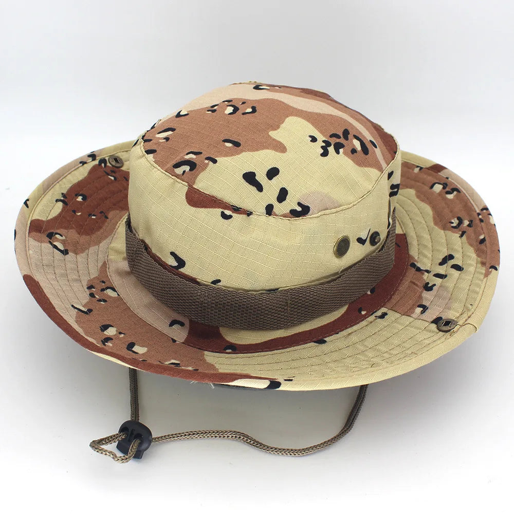 Men Camouflage Tactical Bucket Hat