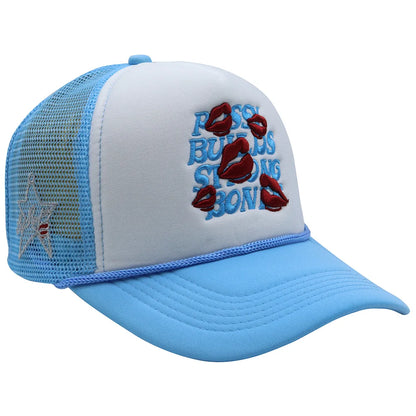 Lip Letter Hip Hop Snapback Cap