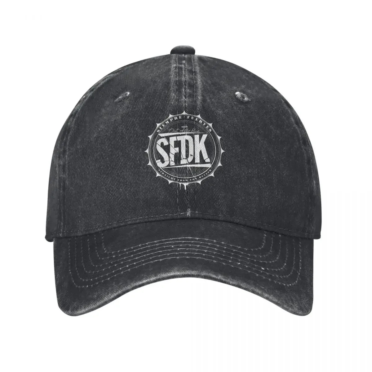 Sfdk Record Distressed Baseball Cap