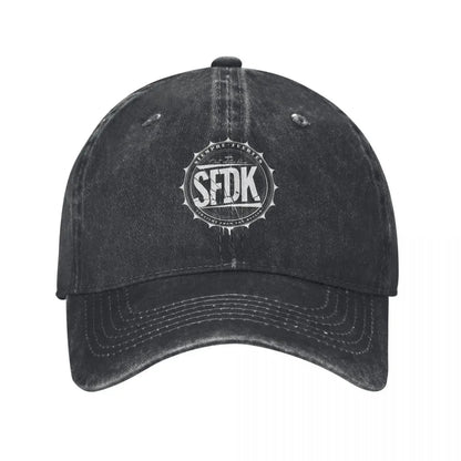 Sfdk Record Distressed Baseball Cap