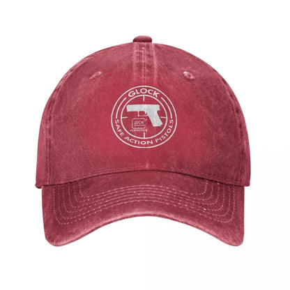 Tactical Gun Denim Baseball Cap
