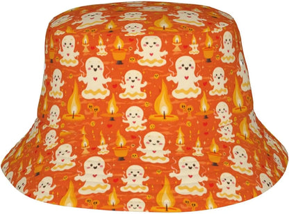 Funny Ghost Halloween Party Bucket Hat