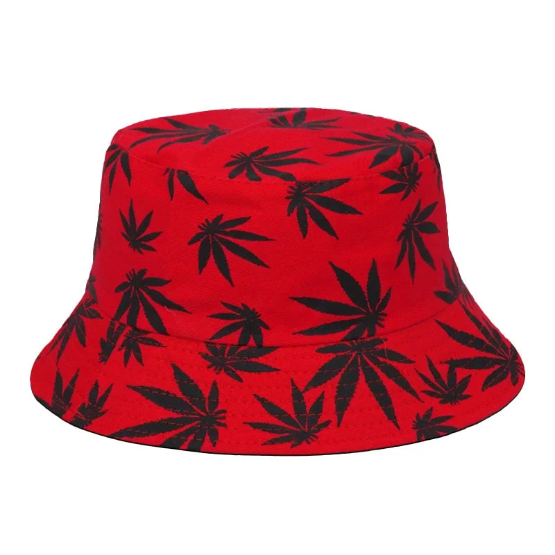 Weed Print Summer Bucket Hat