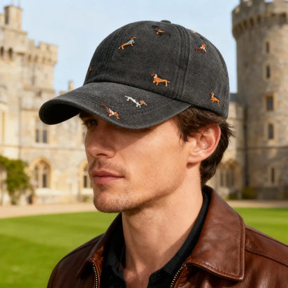 Vintage Washed Australian Wool Distressed Duckbill Baseball Cap