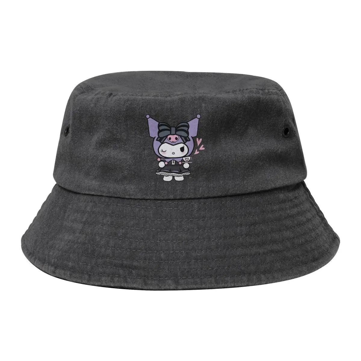 Kuromi Tea Time Cotton Bucket Hat