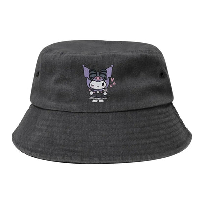 Kuromi Tea Time Cotton Bucket Hat
