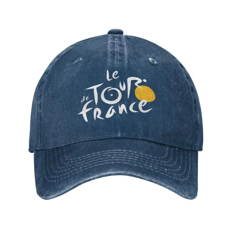 Tour De France Distressed Baseball Cap