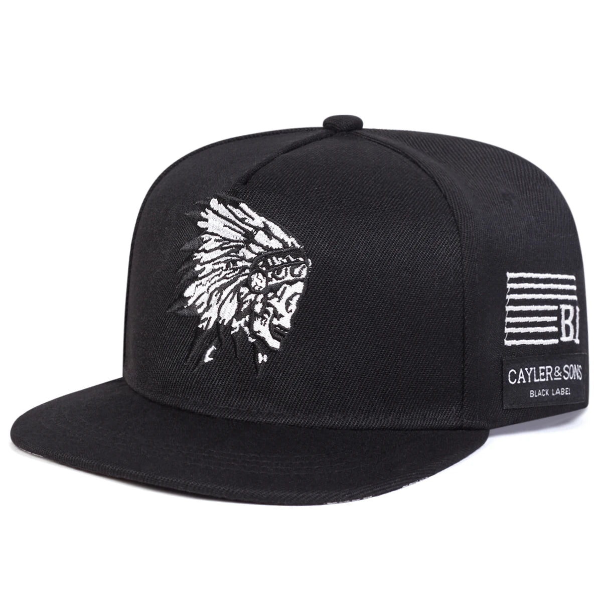 Unisex Personality Embroidery Hip-hop Net Hats