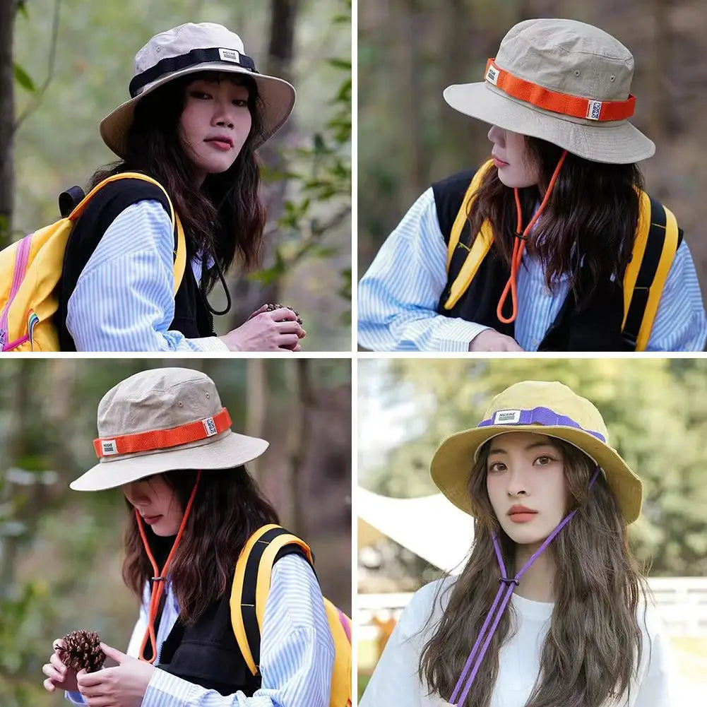 Unisex Summer UV Protection Outdoor Boonie Bucket Hat