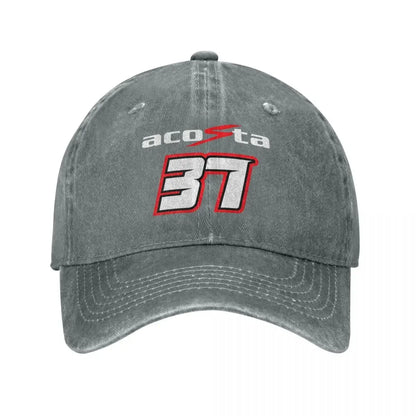 Pedro Acosta 37 Racing Distressed Baseball Cap