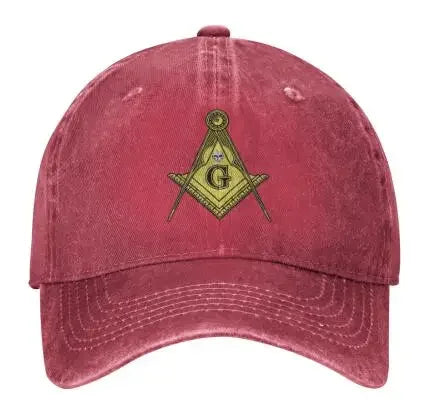 Freemason Denim Snapback Cap