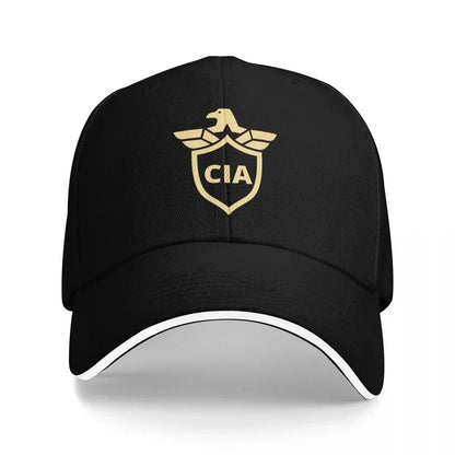 CIA Eagle Golden Hip Hop Trucker Baseball Cap