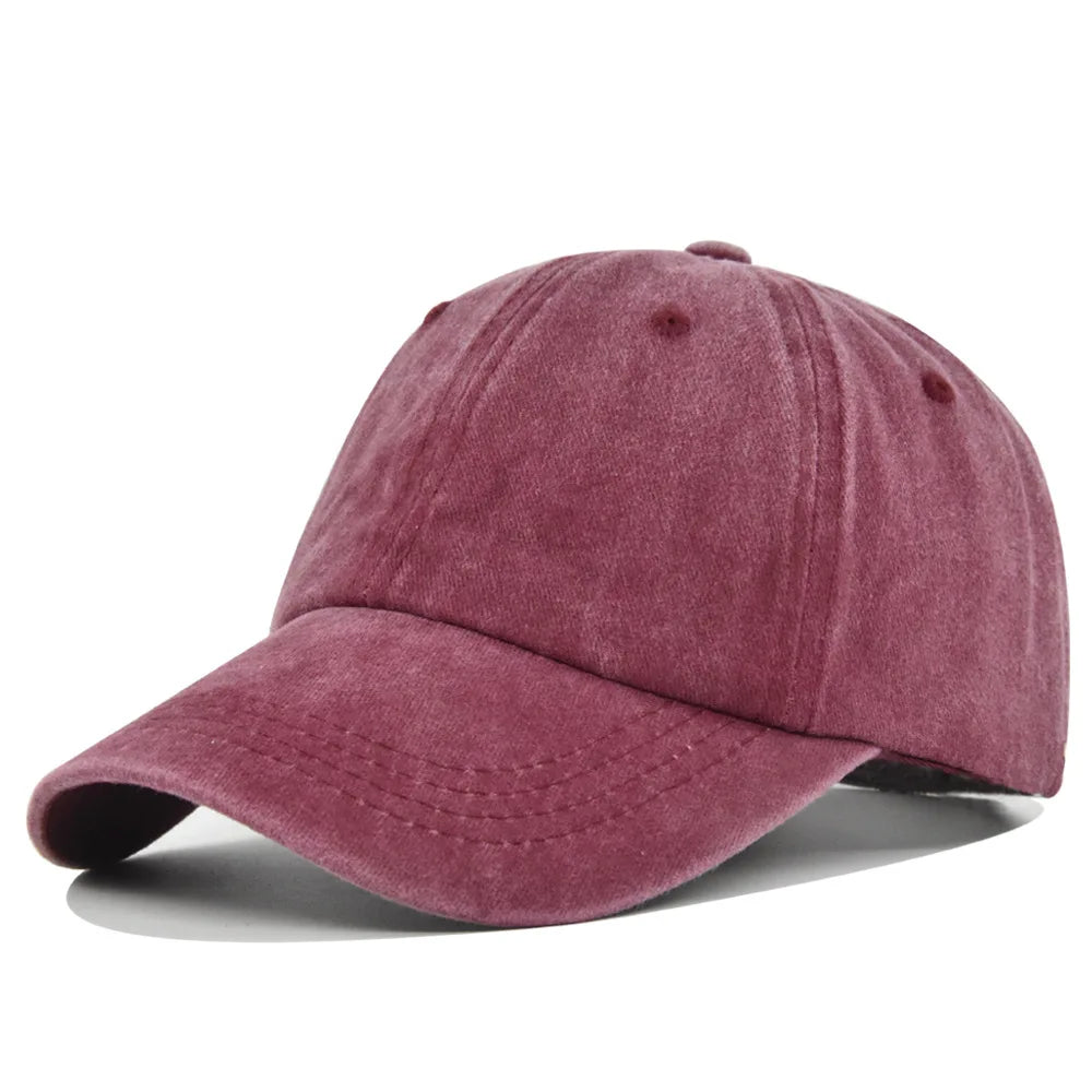 Fashion Solid Baseball Caps for Men Cap Streetwear Style Women Hat