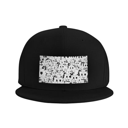 Anti Surveillance Abstract Pattern Snapback Cap