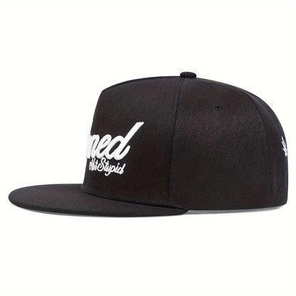 Unisex Stoned Letter Embroidery Hip-hop Hats