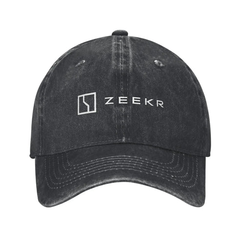 ZEEKR Logo Vintage Adjustable Trucker Baseball Cap