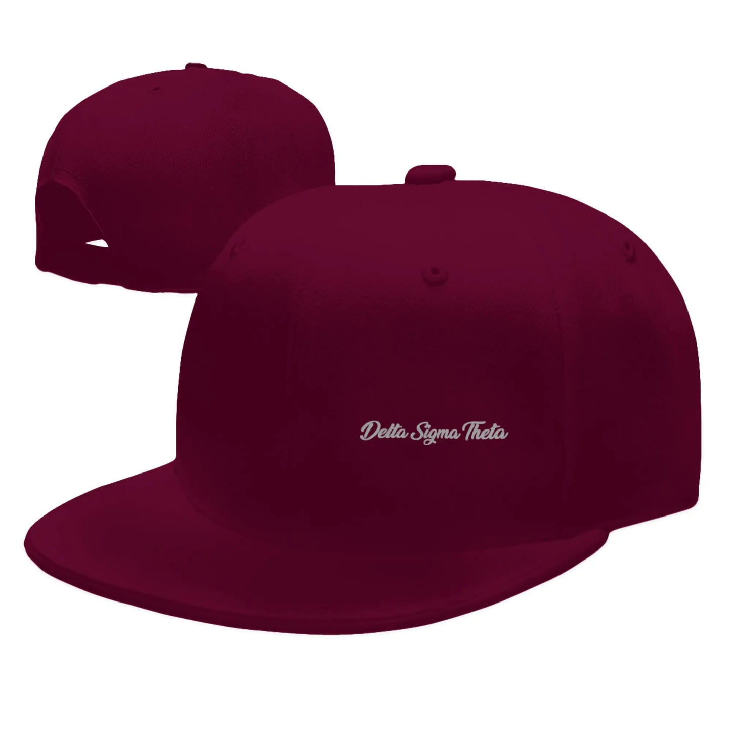 Delta Sigma Theta Outdoor Trucker Snapback Cap