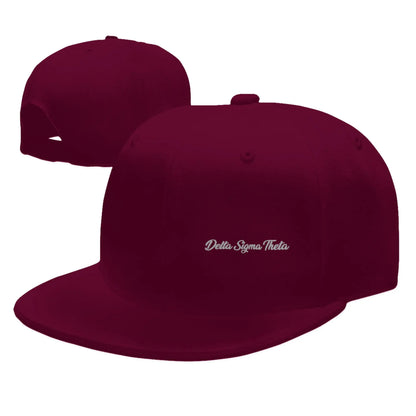 Delta Sigma Theta Outdoor Trucker Snapback Cap