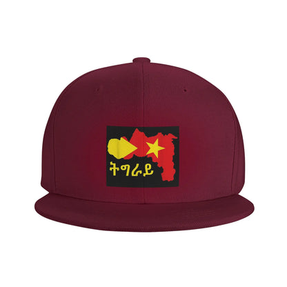 Tigray Flag Ethiopian Breathable Unisex Snapback Cap