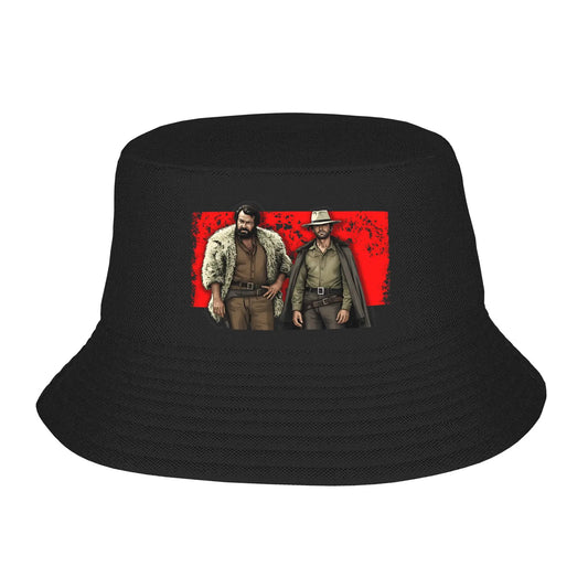 Bud Spencer Terrence Hill Breathable Travel Hiking Bucket Hat