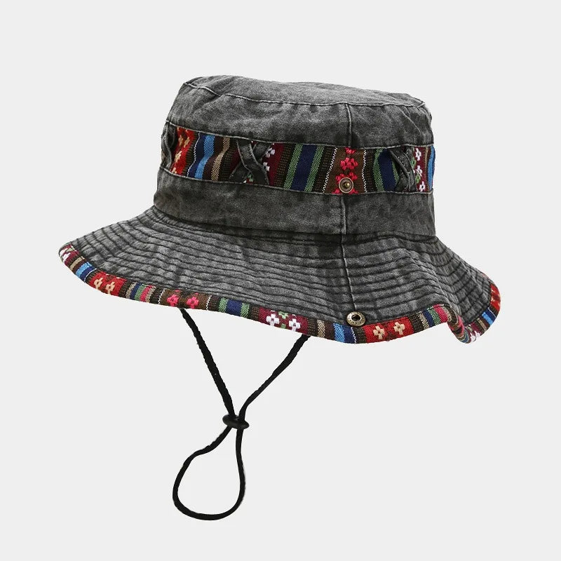 Cotton National Wind Bucket Hat