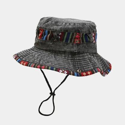 Cotton National Wind Bucket Hat