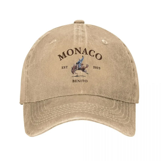 Bad Bunny Nadie Sabe Distressed Denim Baseball Cap