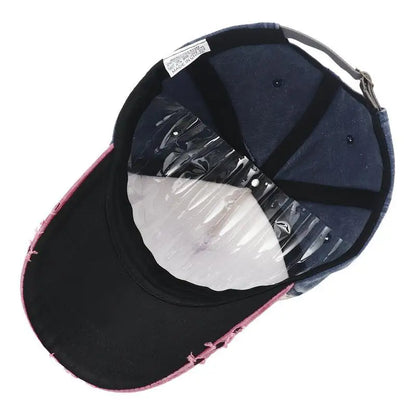 Retro Motorcycle New York Baseball Cap