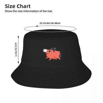 Copy Pochita Anime Sunhat Bucket Hat