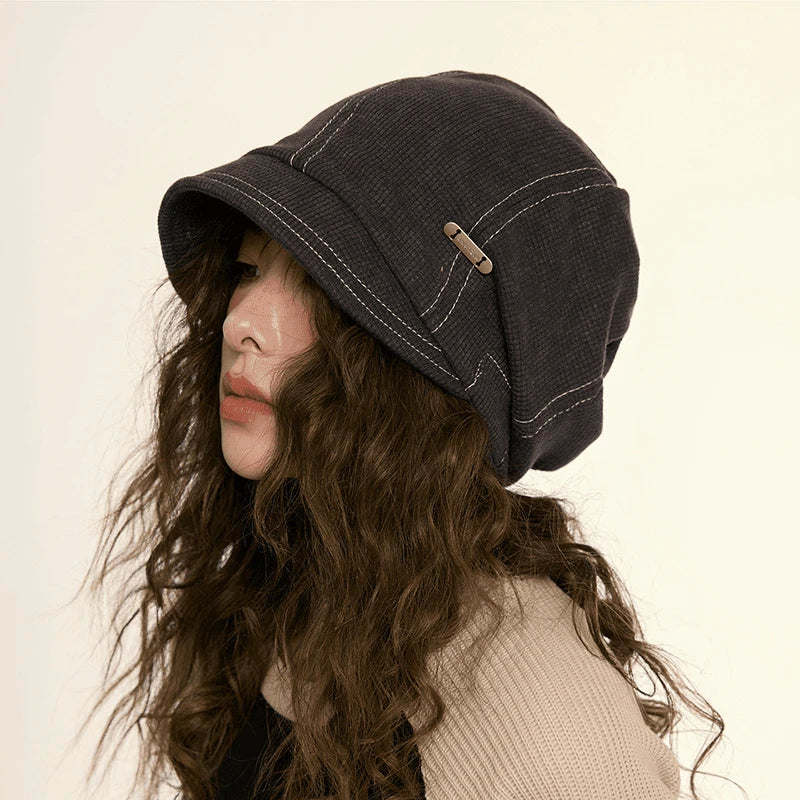 Knitted Slouchy Beanie Fisherman Hat
